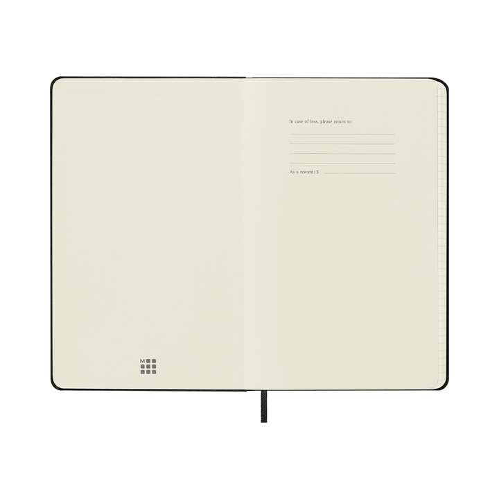 Moleskine Classic Large squared hardcover notebook in Black, 13 x 21 cm – photo 7