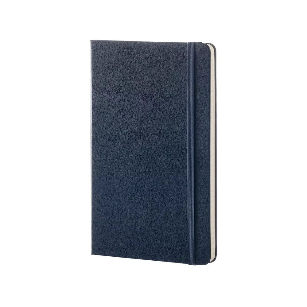 Moleskine Classic Large squared hardcover notebook in Sapphire Blue, 13 x 21 cm