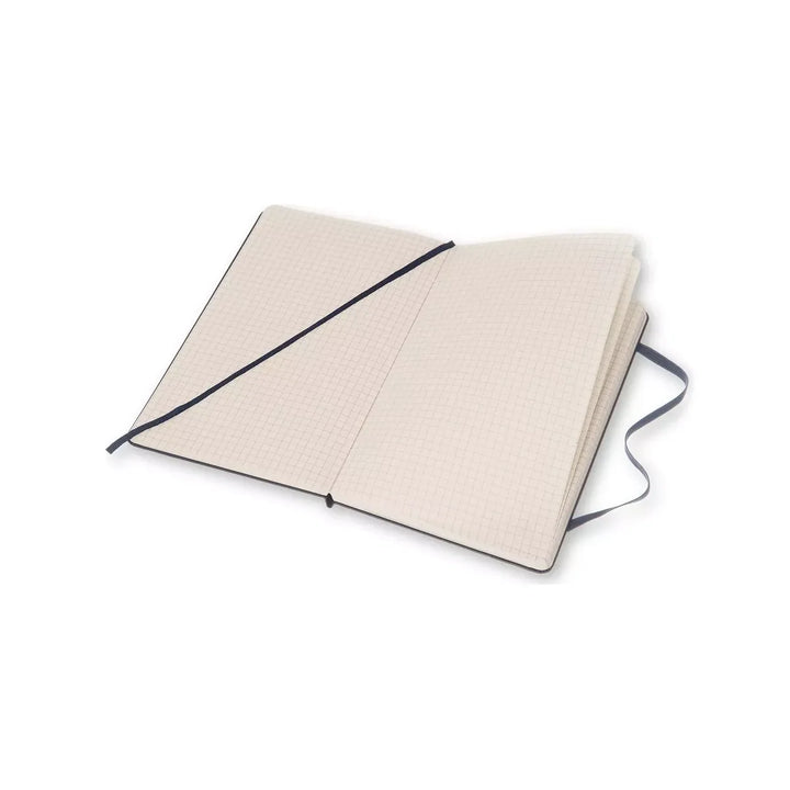 Moleskine Classic Large squared hardcover notebook in Sapphire Blue, 13 x 21 cm – photo 4