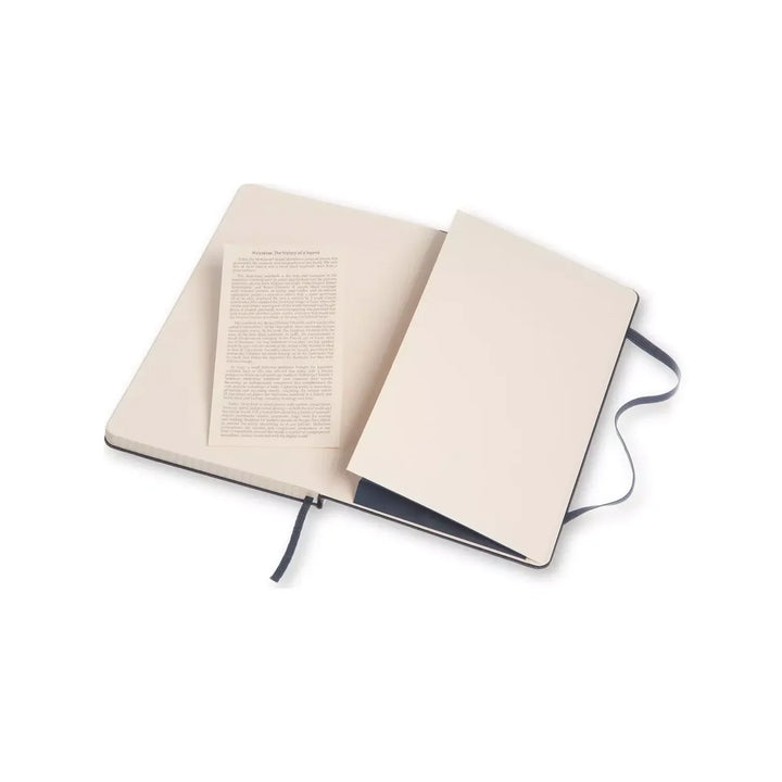 Moleskine Classic Large squared hardcover notebook in Sapphire Blue, 13 x 21 cm – photo 5