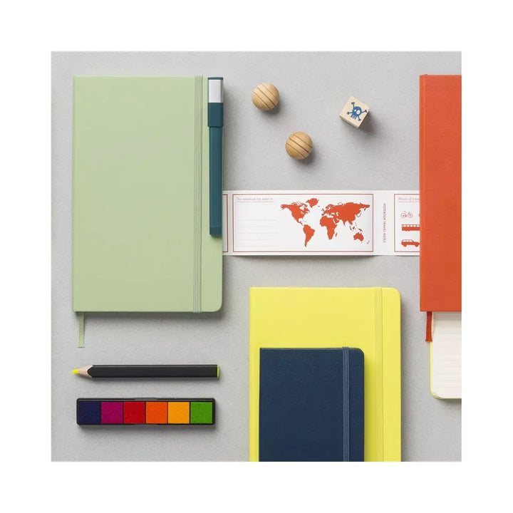 Moleskine Classic Large squared hardcover notebook in Sapphire Blue, 13 x 21 cm – photo 7