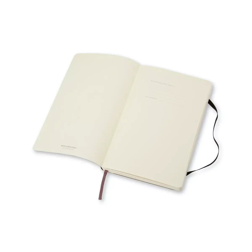 Moleskine Classic Large squared softcover notebook in Black, 13 x 21 cm – photo 2