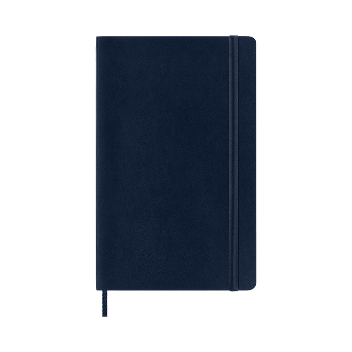 Moleskine Classic Large squared softcover notebook in Sapphire Blue, 13 x 21 cm
