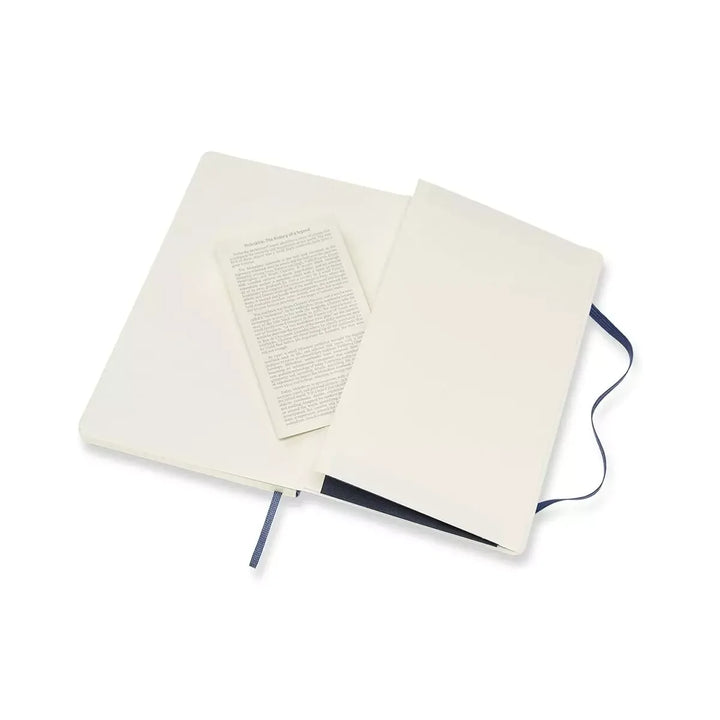 Moleskine Classic Large squared softcover notebook in Sapphire Blue, 13 x 21 cm – photo 10