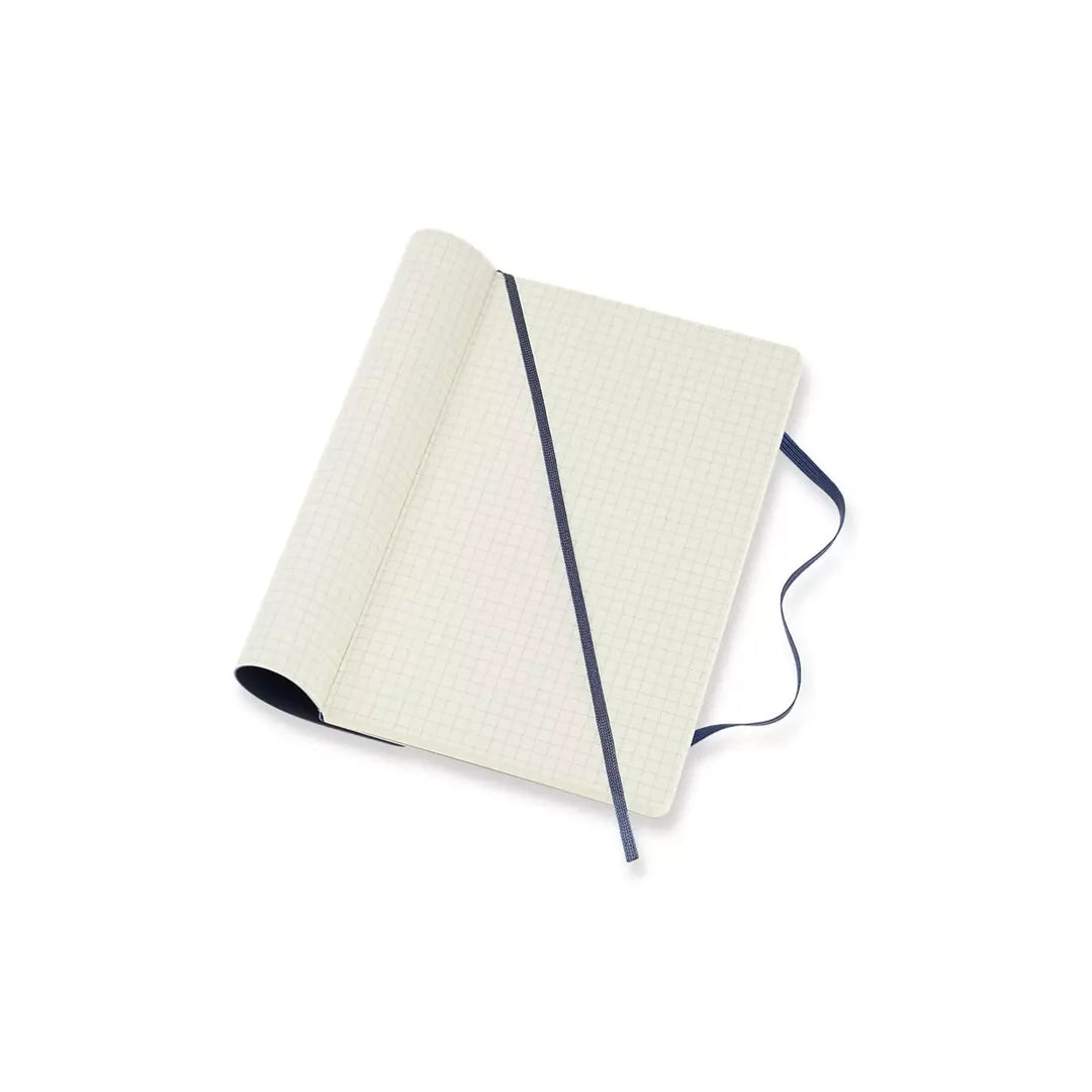 Moleskine Classic Large squared softcover notebook in Sapphire Blue, 13 x 21 cm – photo 8