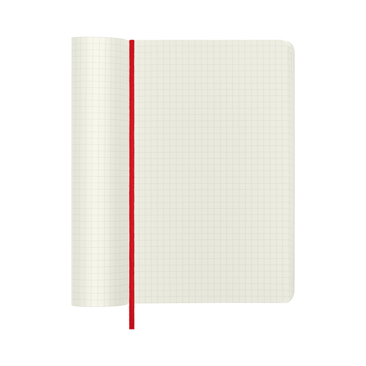 Moleskine Classic Large squared softcover notebook in Scarlet Red, 13 x 21 cm – photo 3