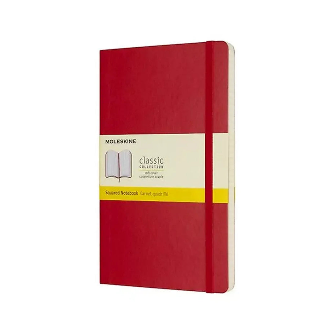 Moleskine Classic Large squared softcover notebook in Scarlet Red, 13 x 21 cm – photo 7