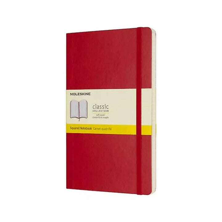 Moleskine Classic Large squared softcover notebook in Scarlet Red, 13 x 21 cm – photo 7