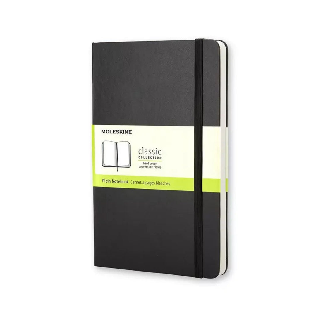 Moleskine Classic Pocket plain hardcover notebook in Black, 9 x 14 cm