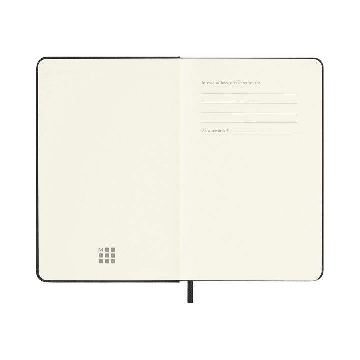 Moleskine Classic Pocket plain hardcover notebook in Black, 9 x 14 cm – photo 6