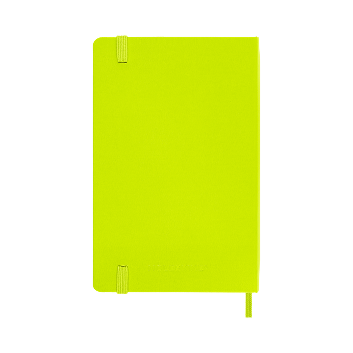 Moleskine Classic Pocket plain hardcover notebook in Lemon Green, 9 x 14 cm – photo 5