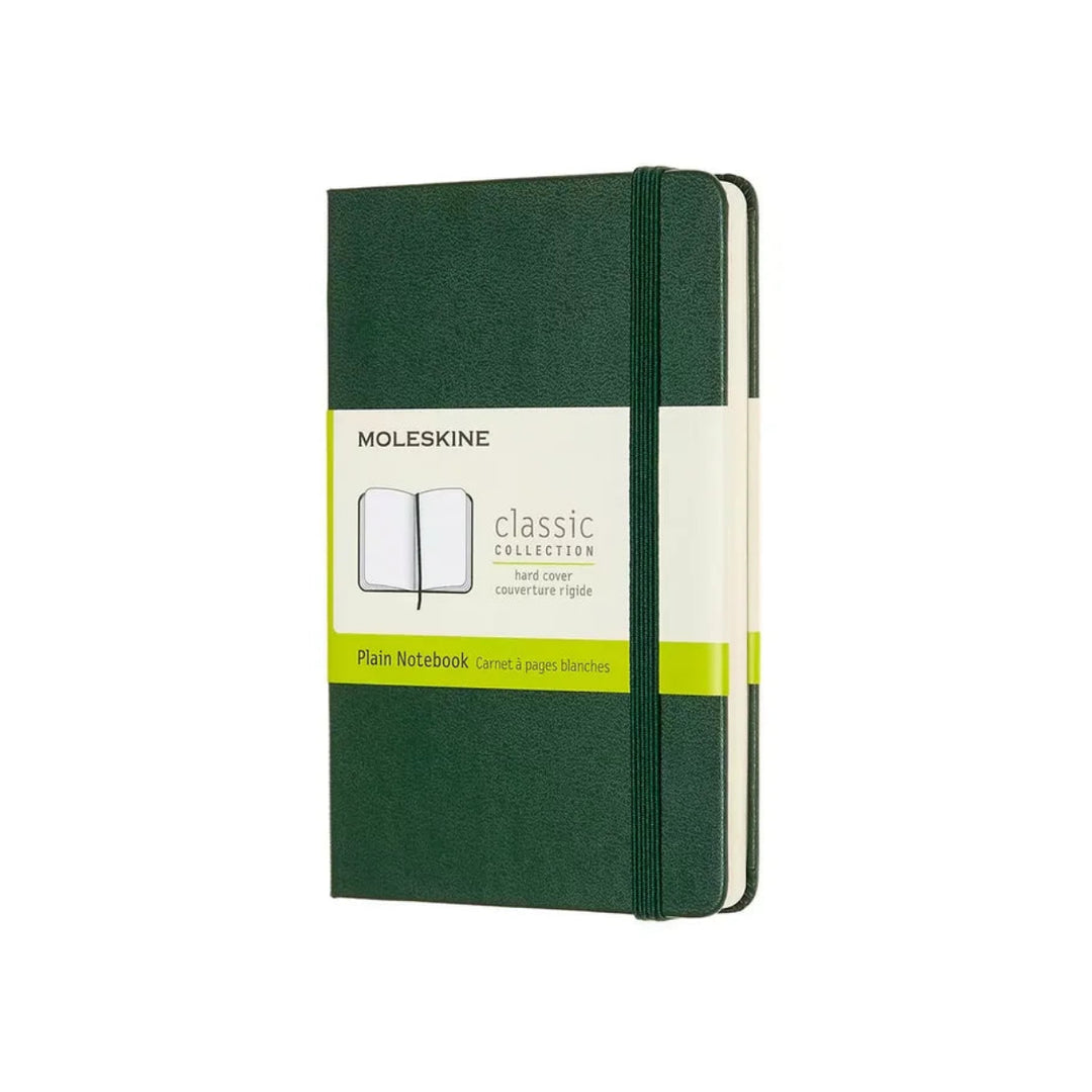 Moleskine Classic Pocket plain hardcover notebook in Myrtle Green, 9 x 14 cm – photo 7