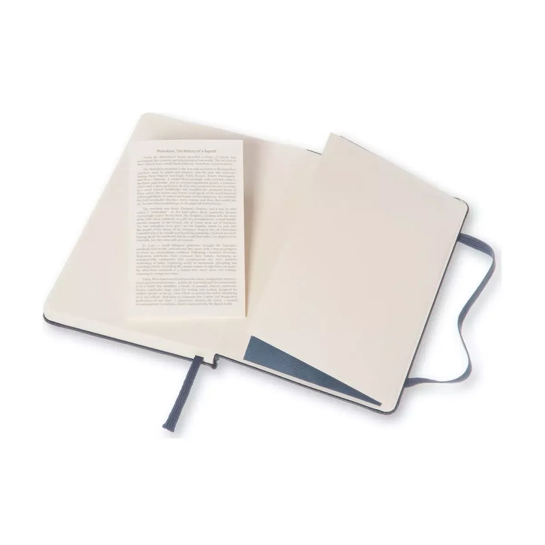 Moleskine Classic Pocket plain hardcover notebook in Sapphire Blue, 9 x 14 cm – photo 11