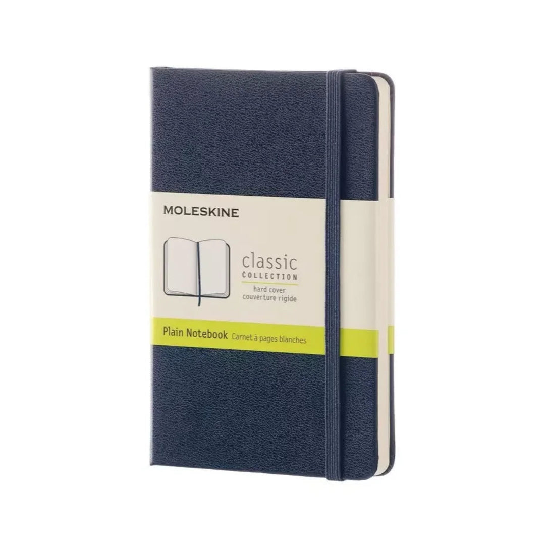Moleskine Classic Pocket plain hardcover notebook in Sapphire Blue, 9 x 14 cm – photo 7