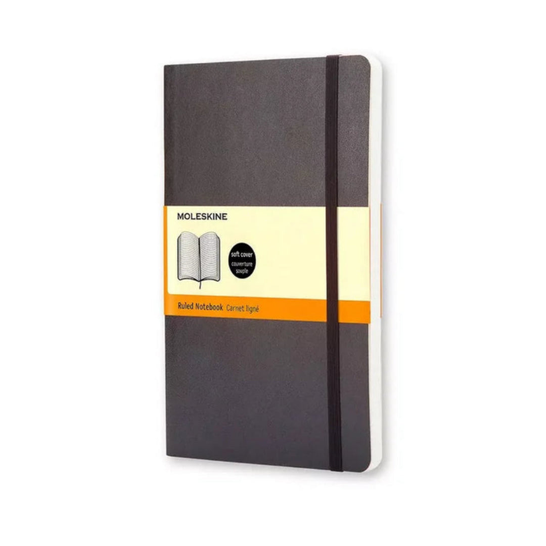 Moleskine Classic Pocket ruled softcover notebook in Black, 9 x 14 cm