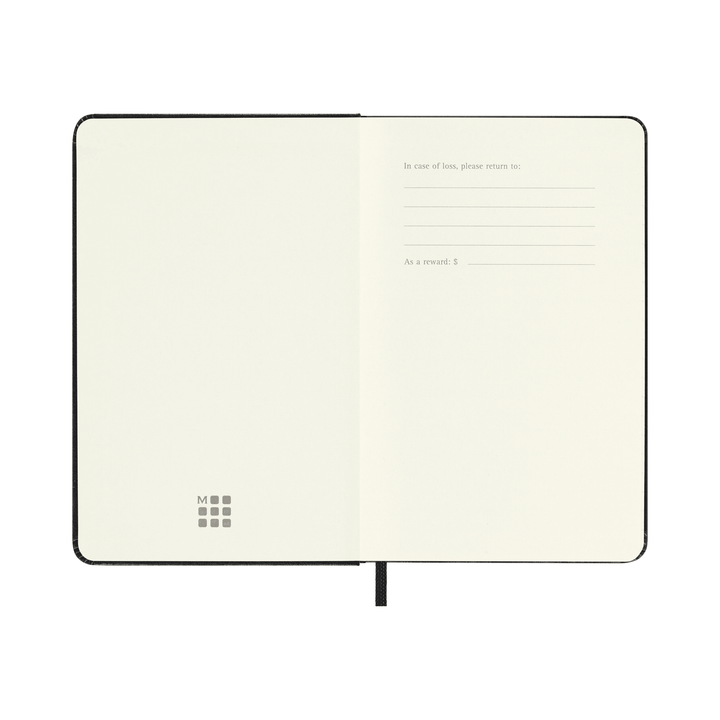 Moleskine Classic Pocket squared hardcover notebook in Black, 9 x 14 cm – photo 7