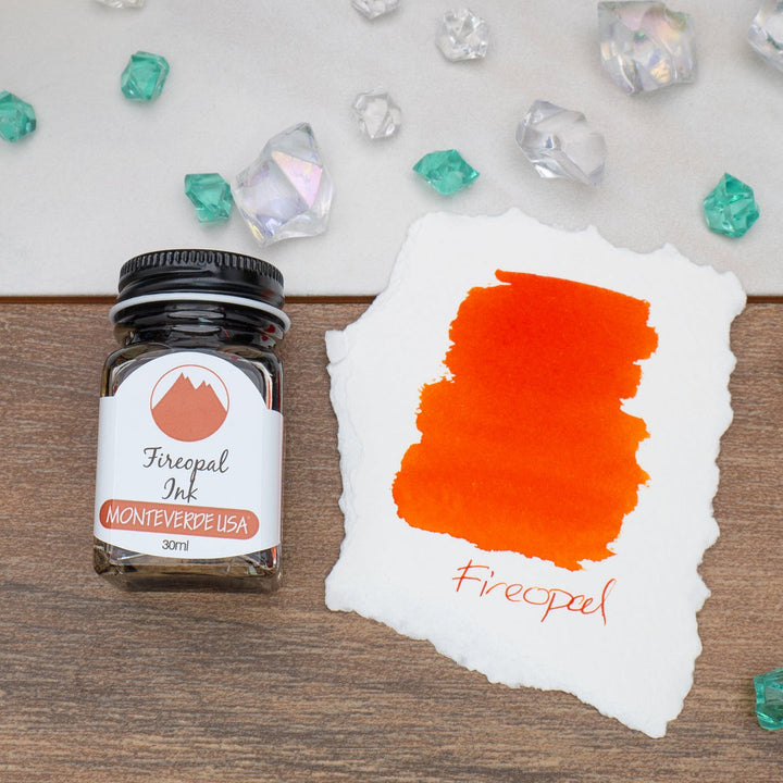 Monteverde 30ml Ink Bottle Fireopal – packaging