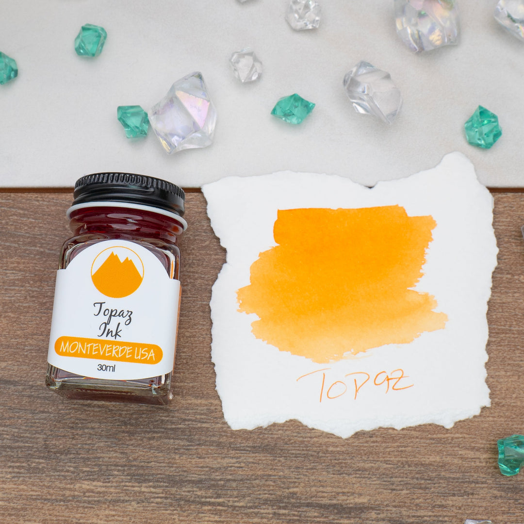 Monteverde 30ml Ink Bottle Topaz – packaging