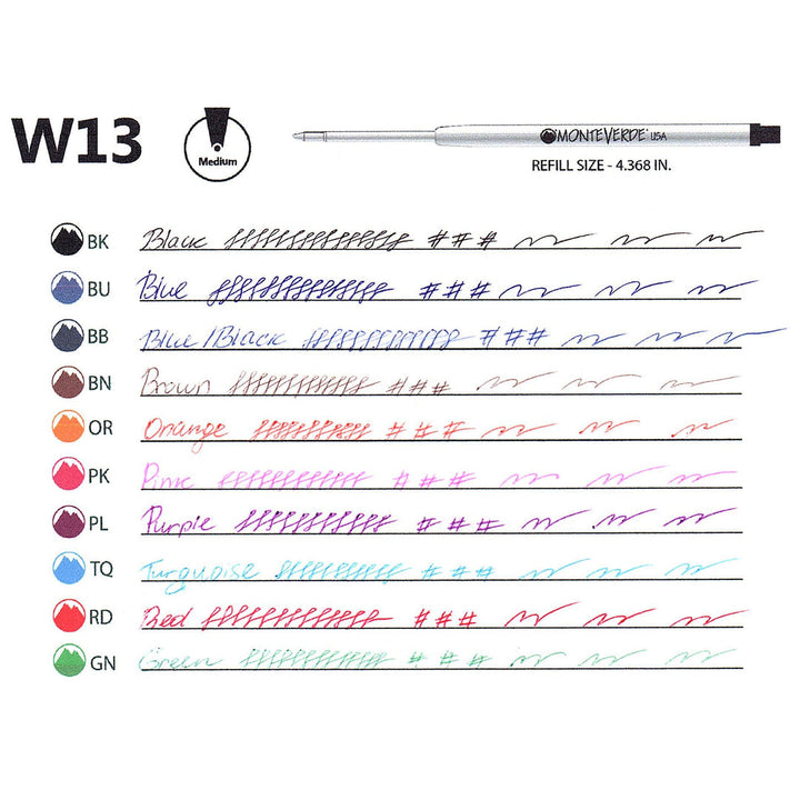 Monteverde Ballpoint Refill To Fit Waterman Ballpoint Pen – detail view
