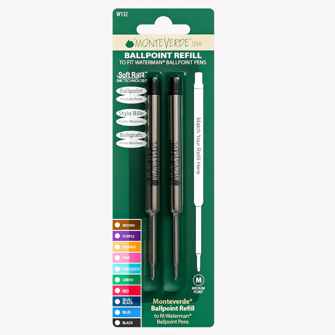 Monteverde Ballpoint Refill To Fit Waterman Ballpoint Pen – packaging
