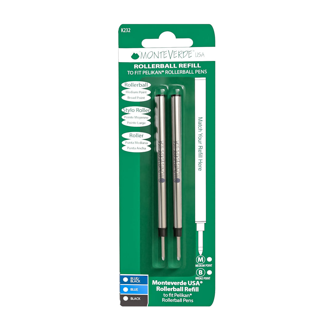 Monteverde Ceramic Rollerball Refill To Fit Pelikan Rollerball Pen – packaging