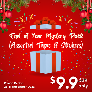 Christmas Mystery Pack - Assorted Tapes & Stickers