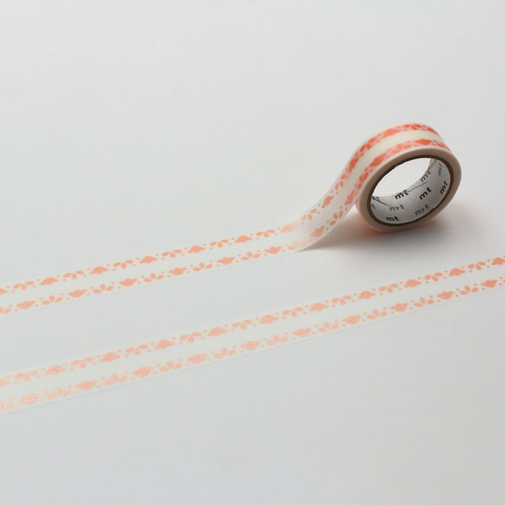 MT 1P Kamoi Washi Tape - Silky Flower