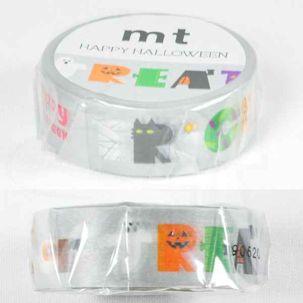 Load image into Gallery viewer, MT Halloween Washi Tape - Trick Or Treat

