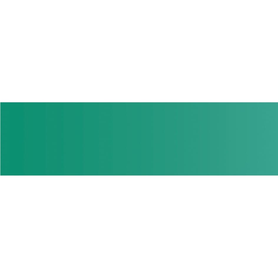 MT Basic washi tape in bright metallic green, colour swatch strip