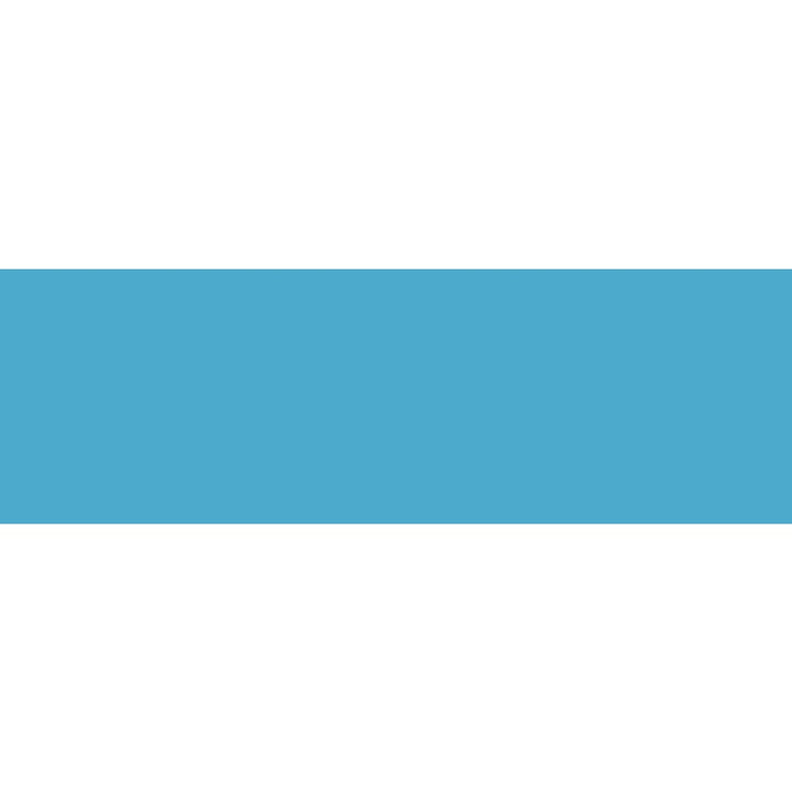 MT Basic washi tape in Mizu light blue, 15mm x 7m, flat colour swatch of the tape