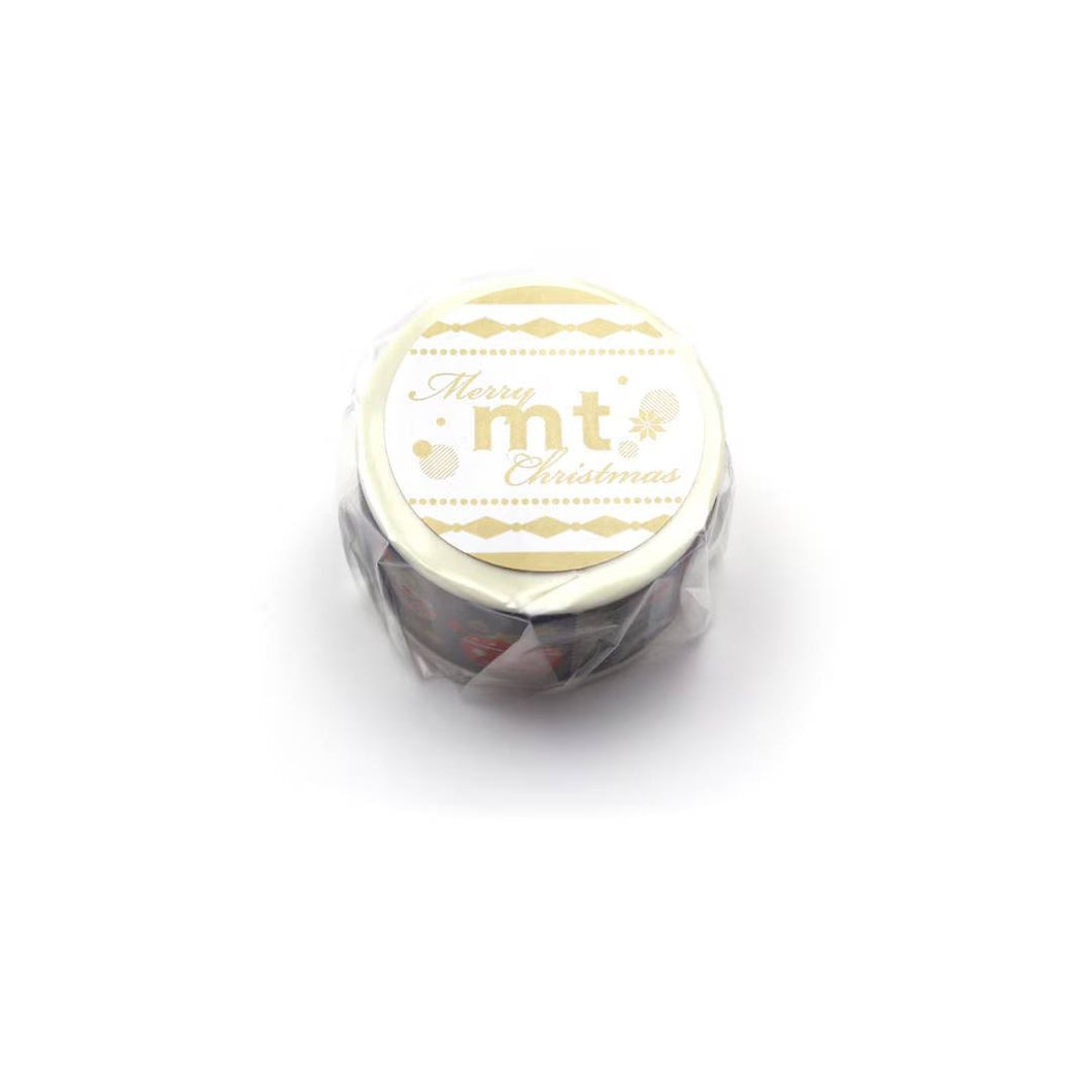 MT Christmas 2025 Washi Tape Christmas Tickets – vintage Christmas ticket designs on wide 24mm tape.