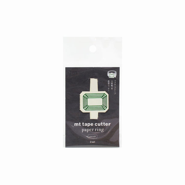 MT Cutter Paper Ring Washi Tape - Emerald