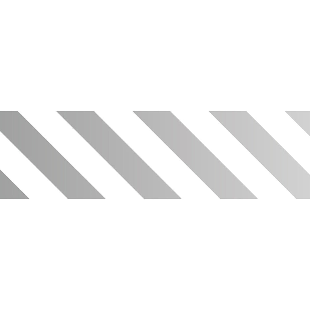 MT Deco washi tape Stripe Silver 2, flat swatch of the silver diagonal stripe pattern