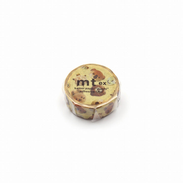 MT EX Washi Tape Animal Face Bread, MT EX Washi Tape, Washi Tape, MT Tape, Cityluxe