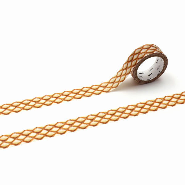MT EX Washi Tape - Melon Bread — roll front