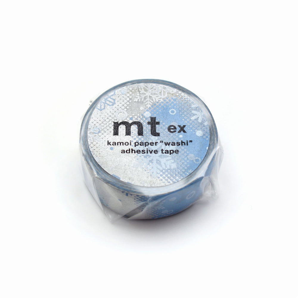 MT EX Washi Tape - Silver White