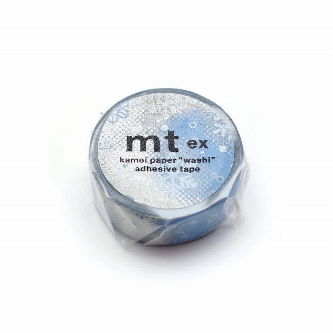 MT EX Washi Tape - Silver White