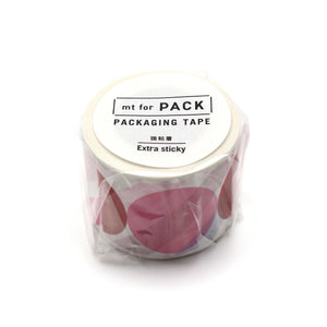 MT For Pack Permanent Tape – Thanks roll featuring assorted thank-you messages in various colors and fonts, ideal for packaging and gift decoration.