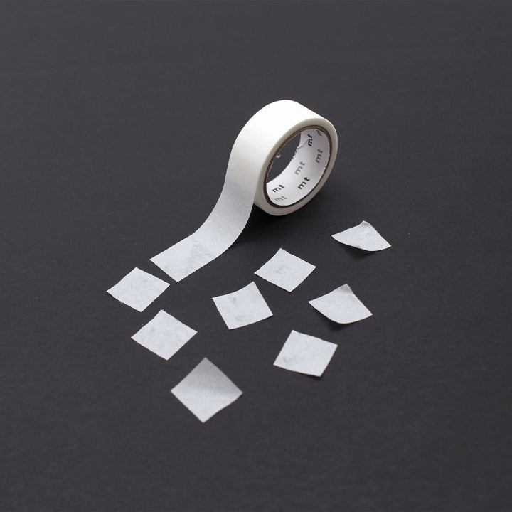 MT KAKUKAKU Washi Tape - White 15mm