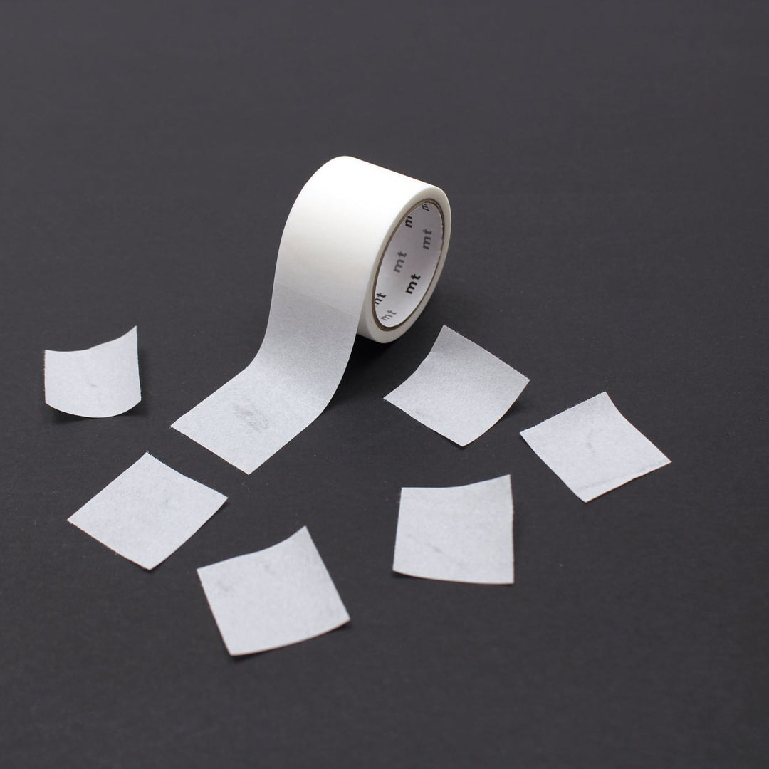 MT KAKUKAKU Washi Tape - White 24mm