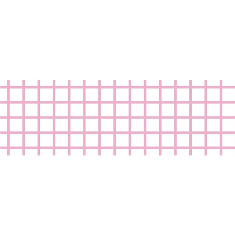 MT Deco washi tape Hougan Sakura, close-up of the pink grid pattern