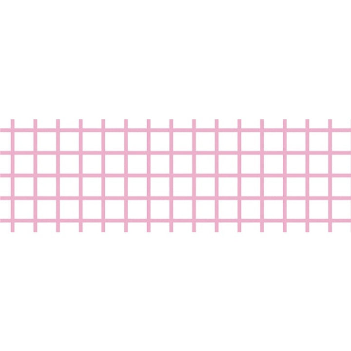 MT Deco washi tape Hougan Sakura, close-up of the pink grid pattern