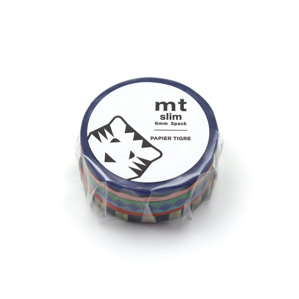 MT Slim x Papier Tigre Washi Tape - Pool — roll front