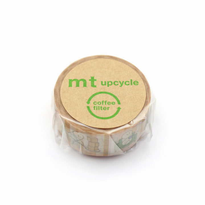 MT Upcycle Washi Tape - Coffee and MT Man