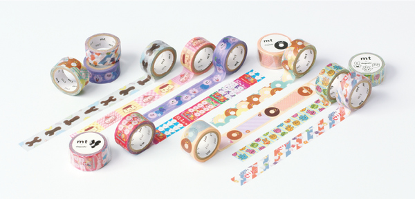 Load image into Gallery viewer, MT x Dagashi Washi Tape - Mini Pudding-chan
