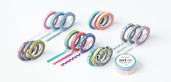 Load image into Gallery viewer, MT Slim Deco Washi Tape - Line
