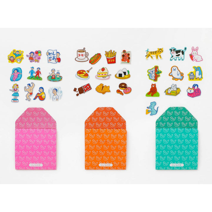 Hightide New Retro Flake Stickers B - Today’s Treats – feature detail