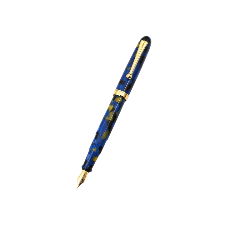 Onishi Hand Made Fountain Pen-Standard Schmidt Steel - Twilight Glow — capped