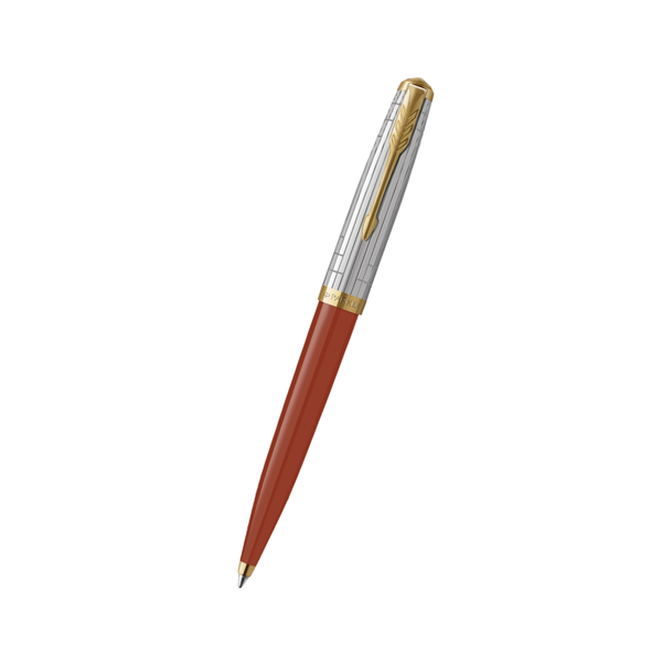 Parker 51 Premium Red Grid GT Ballpoint Pen