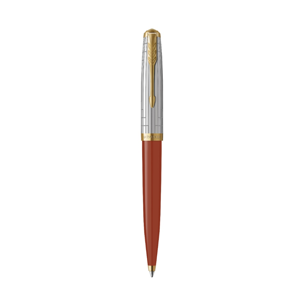 Parker 51 Premium Red Grid GT Ballpoint Pen
